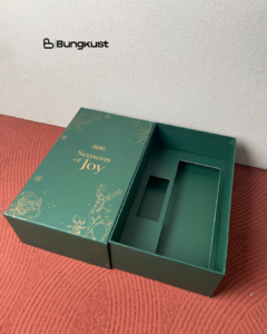 contoh rigid box premium untuk gift box