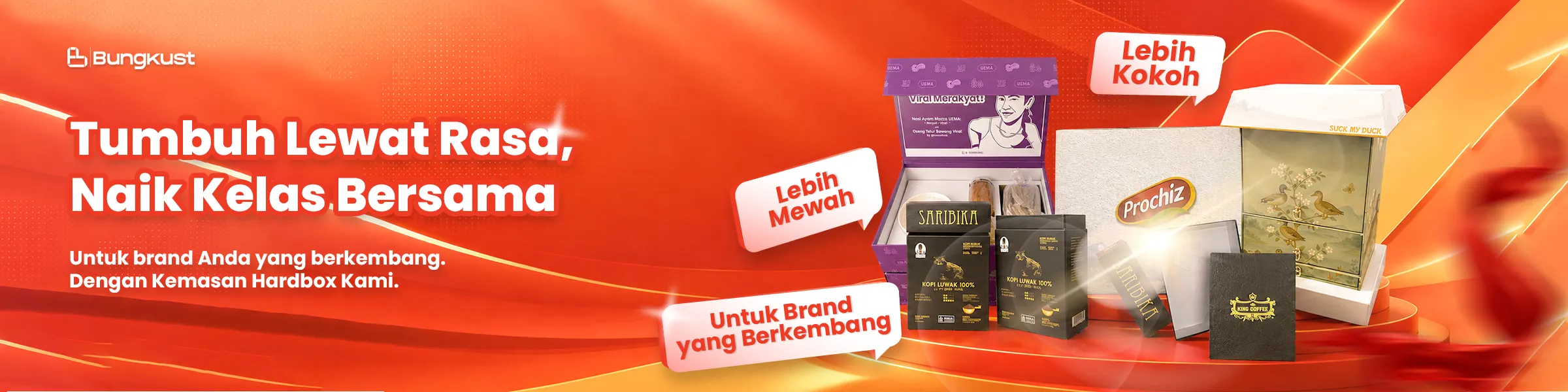 Kemasan Custom Makanan & Minuman (F&B)